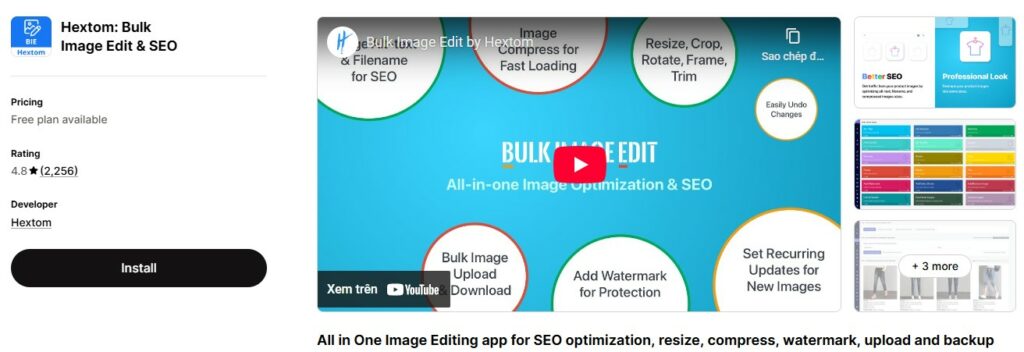 Shopify image watermark apps