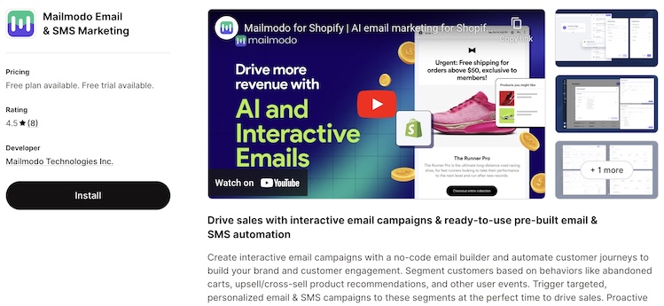 Shopify-marketing-automation-app-Mailmodo
