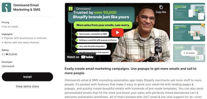 Shopify-marketing-automation-app-Omnisend