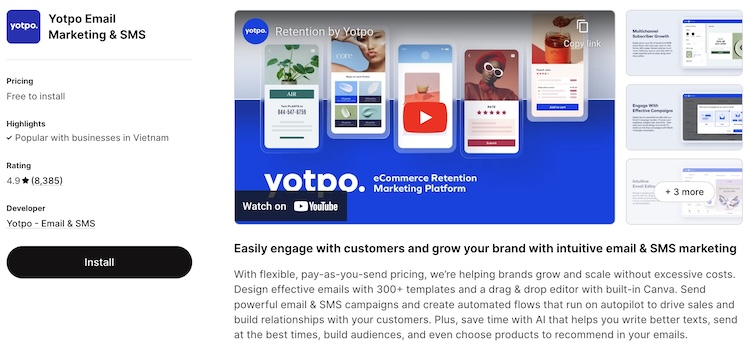 Shopify-marketing-automation-app-Yotpo