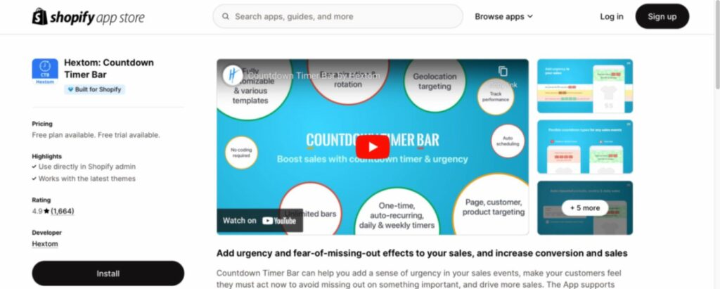 countdown timer apps for shopify