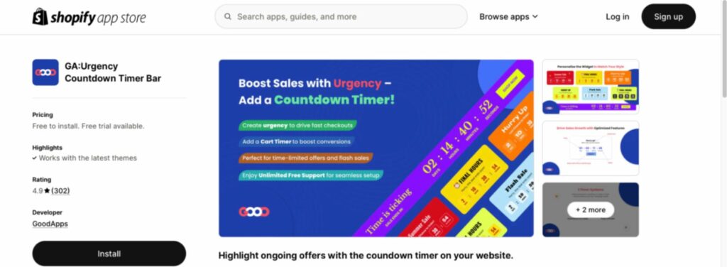 countdown timer apps for shopify
