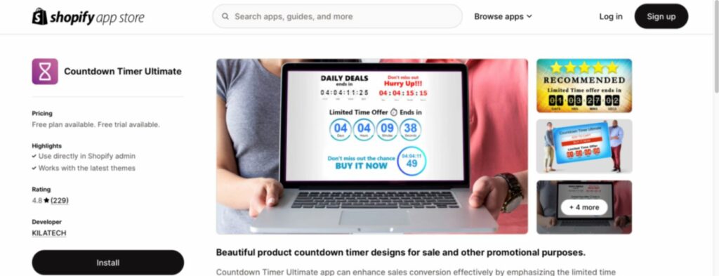 countdown timer apps for shopify