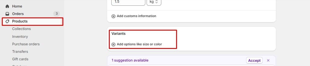 how to add custom color swatches in shopify 3
