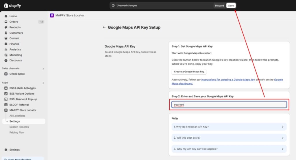 how to add store locator on shopify