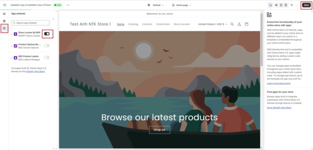 how to add store locator on shopify