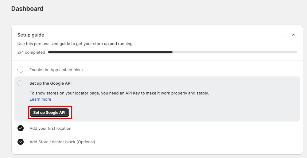how to add store locator on shopify
