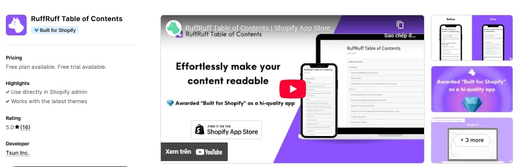 ruffruff - best blog app shopify