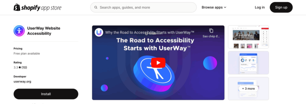 shopify accessibility apps