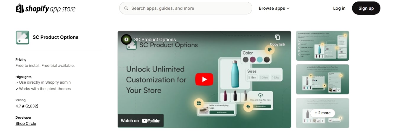 Shopify color swatch apps 10