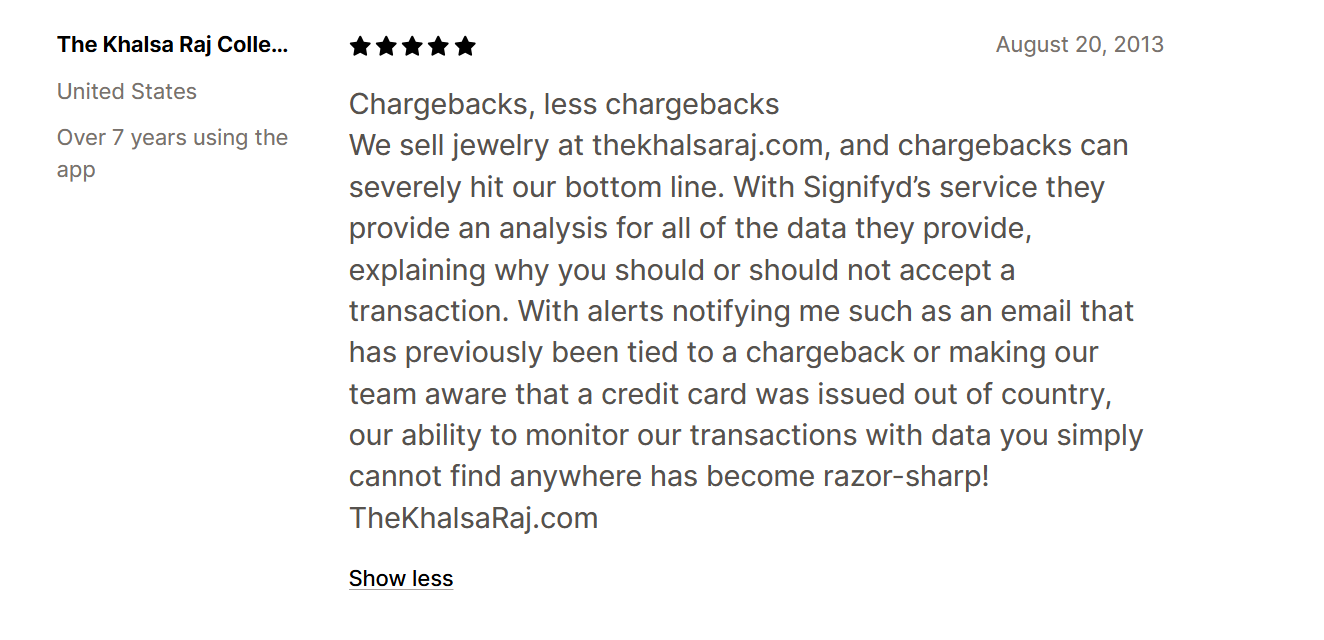 Shopify fraud protection app