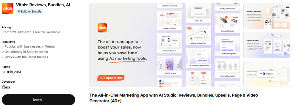 Shopify get traffic apps