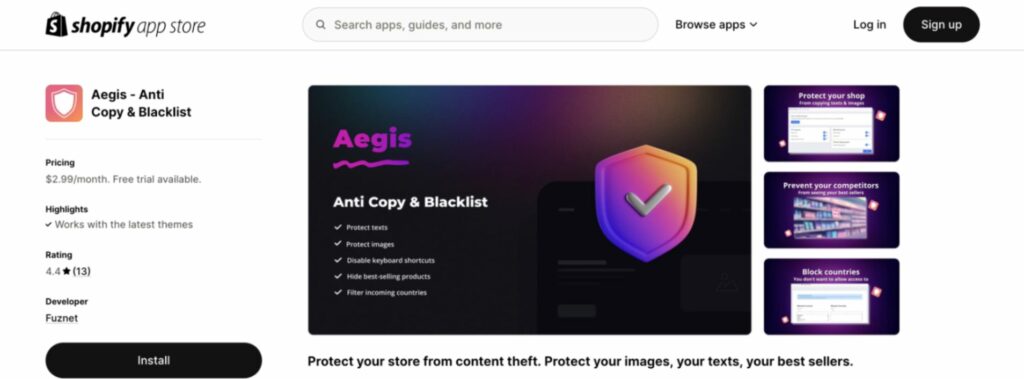 shopify sorting disabler app