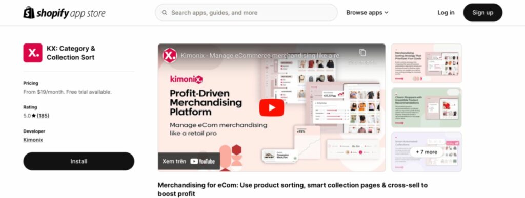 shopify sorting disabler app