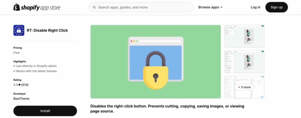 shopify sorting disabler app