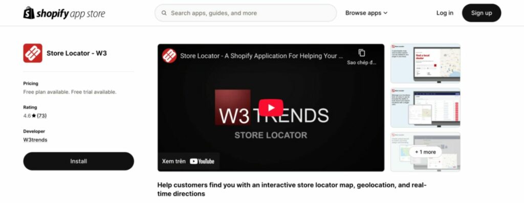 shopify store locator 
