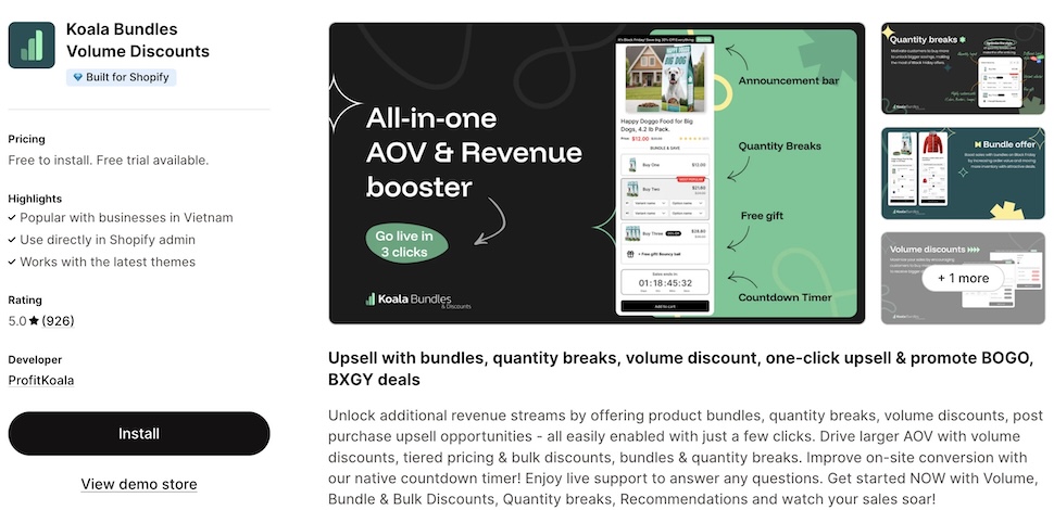 Shopify-apps-to-boost-AOV-Koala