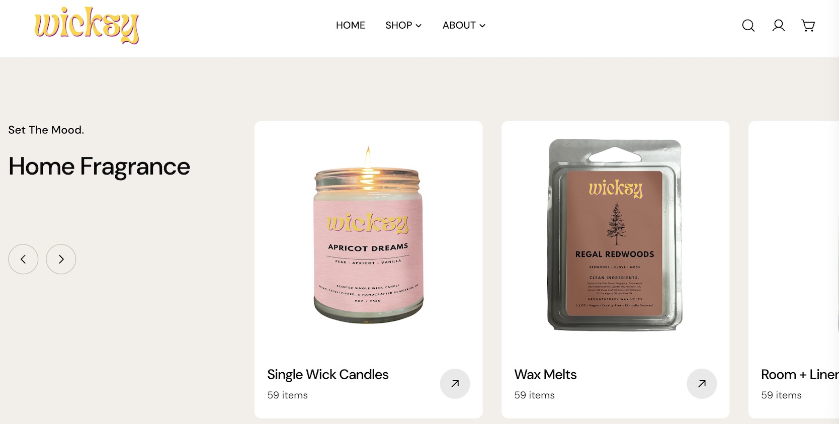 Sleek-Shopify-Theme-Wicksy