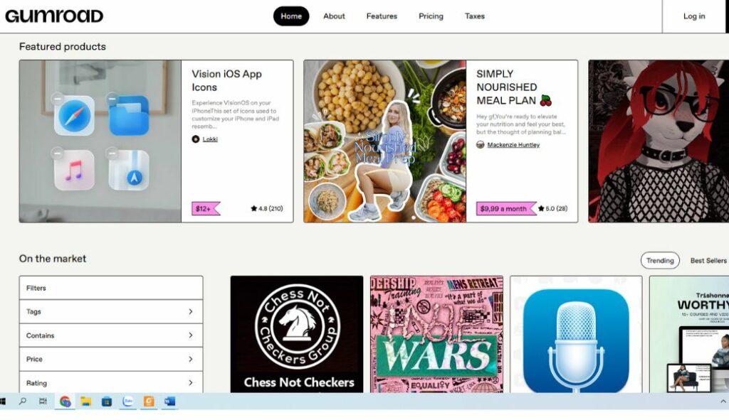 how to create digital products platforms gumroad