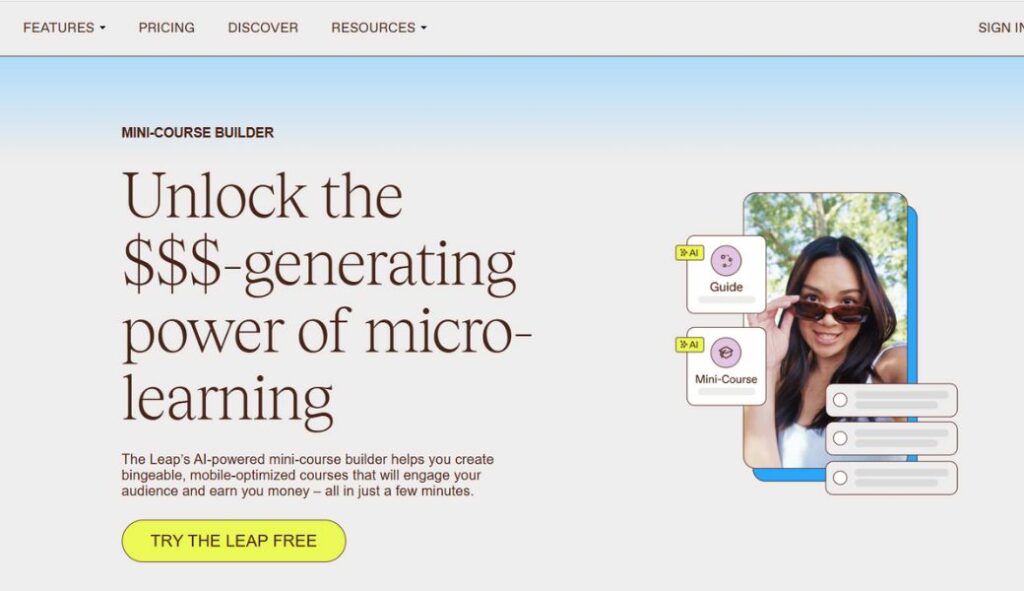 how to create digital products tools the leap