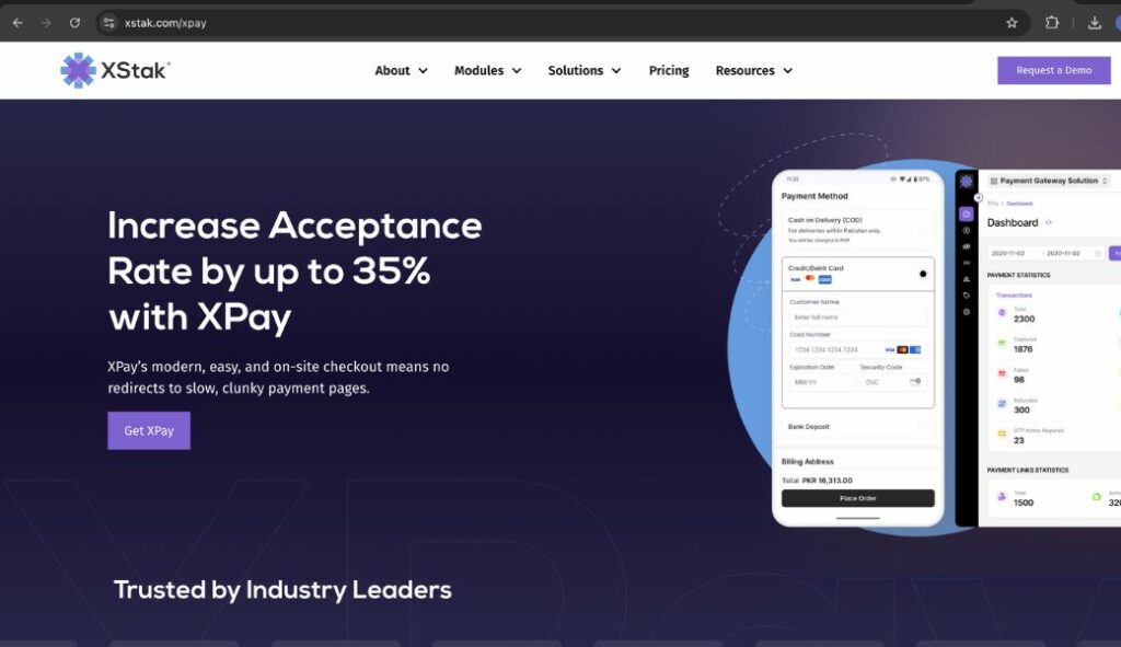 shopify payments for pakistan xpay