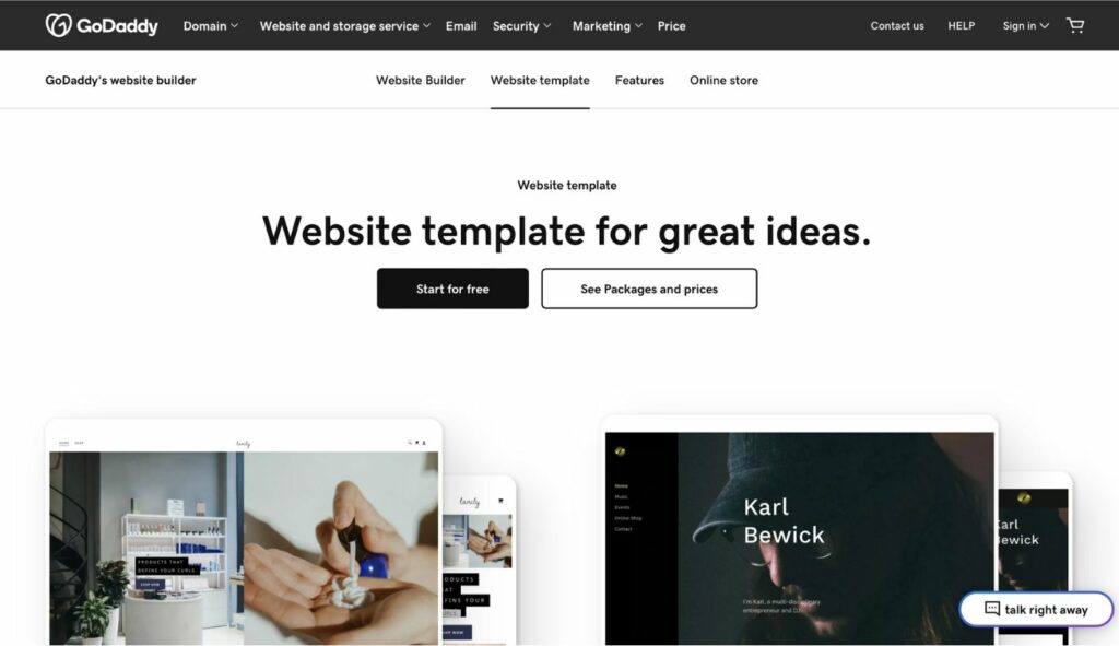 squarespace vs shopify vs godaddy