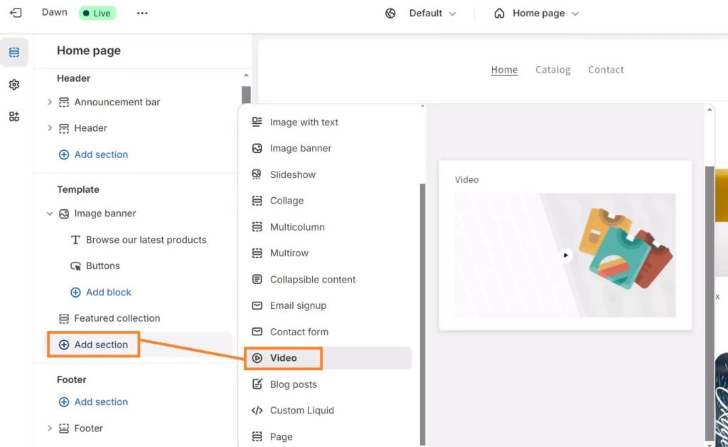 Add video to Shopify product page