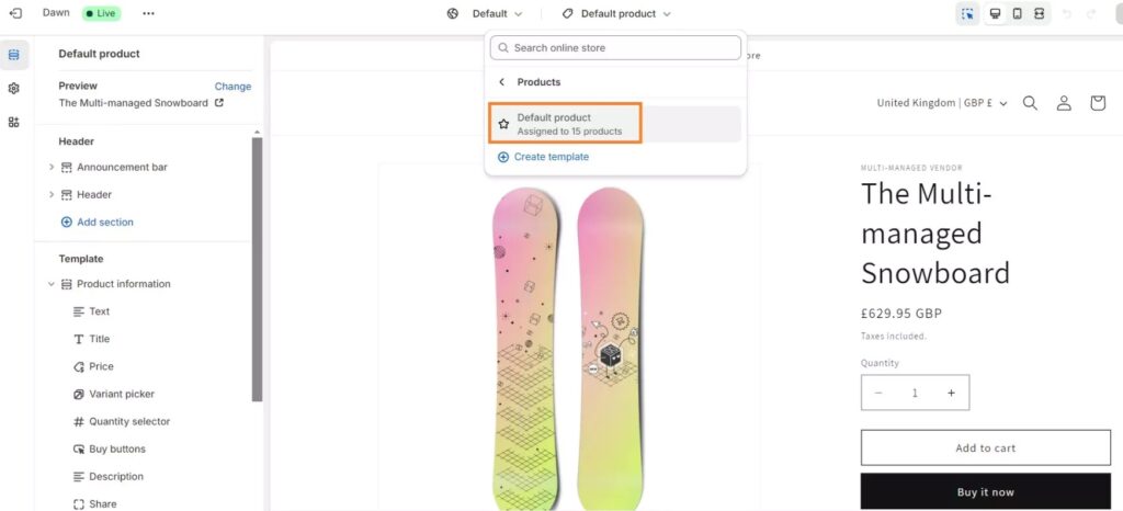Add video to Shopify product page