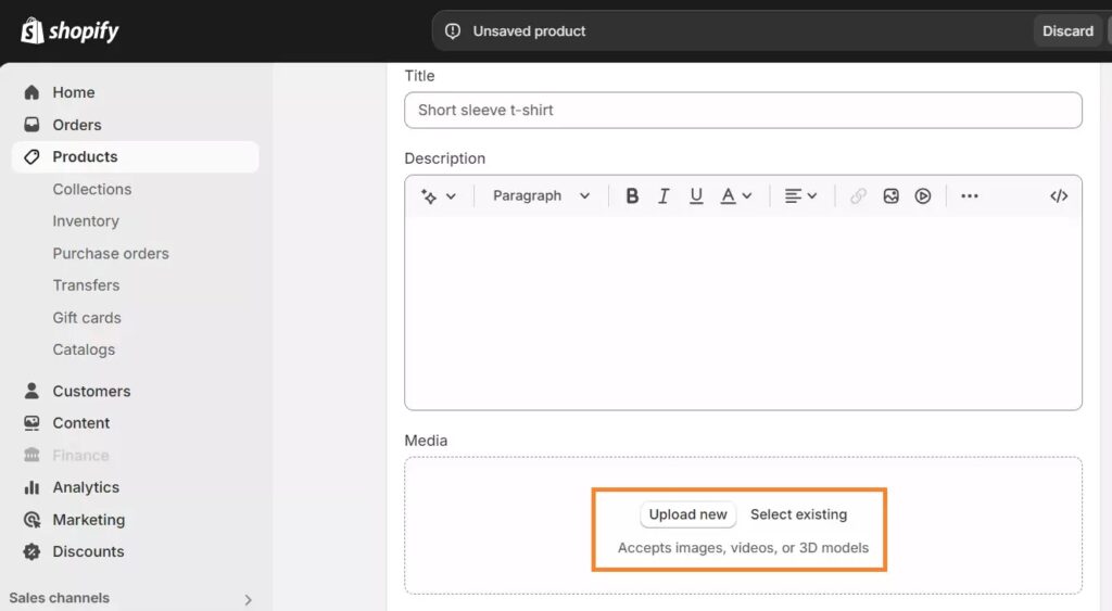 Add video to Shopify product page