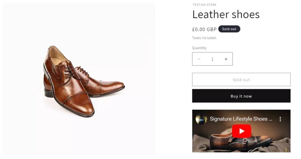 Add video to Shopify product page