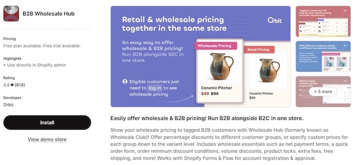 Best-Shopify-apps-for-ecommerce-B2b-wholesale-hub