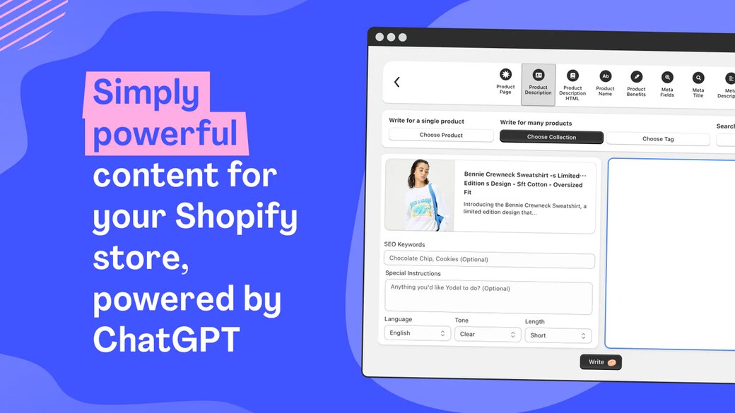 ai tools for shopify