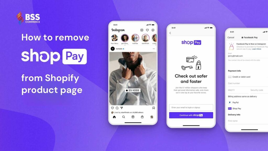 how to remove shop pay from shopify product page