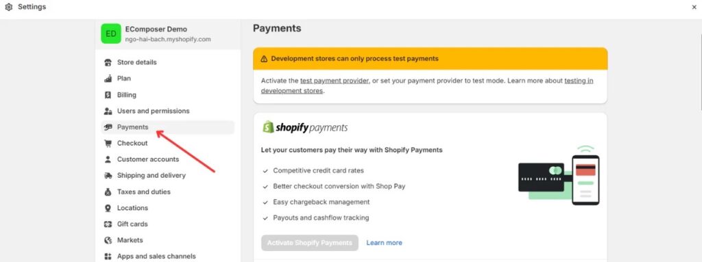 how to remove shop pay from shopify product page