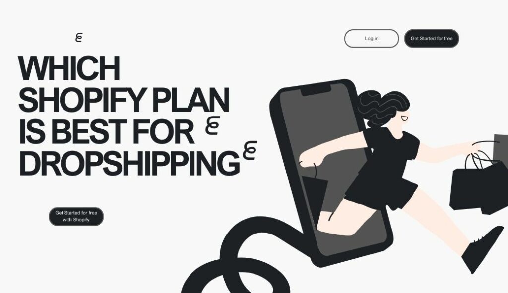 which shopify plan is best for dropshipping