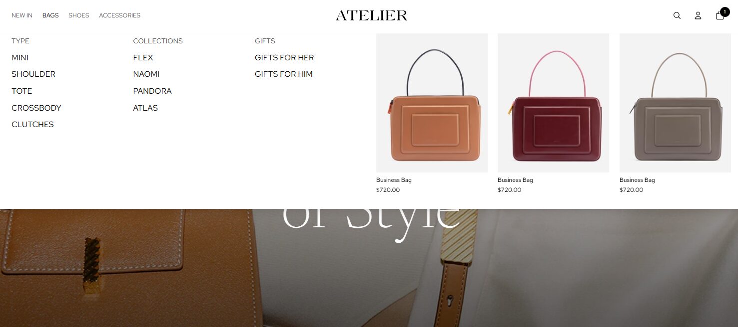 Atelier Shopify Theme Review