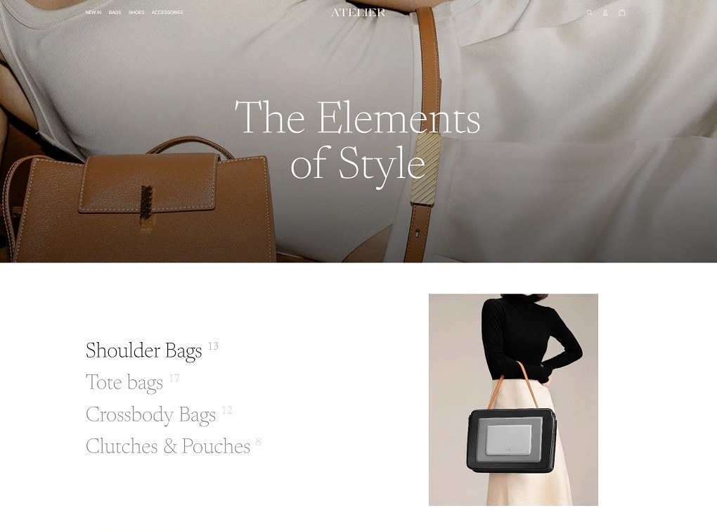 Atelier Shopify Theme Review