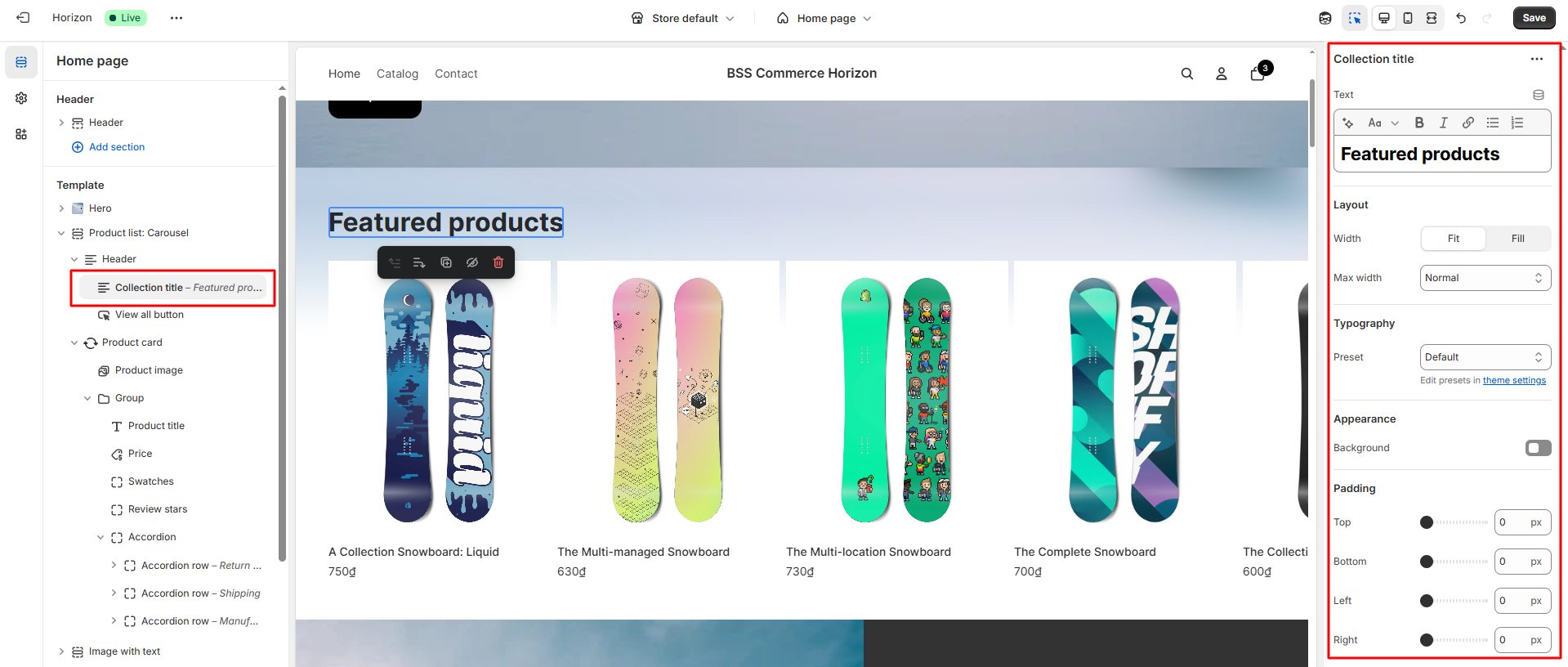 horizon-theme-editor-streamlined-sidebar