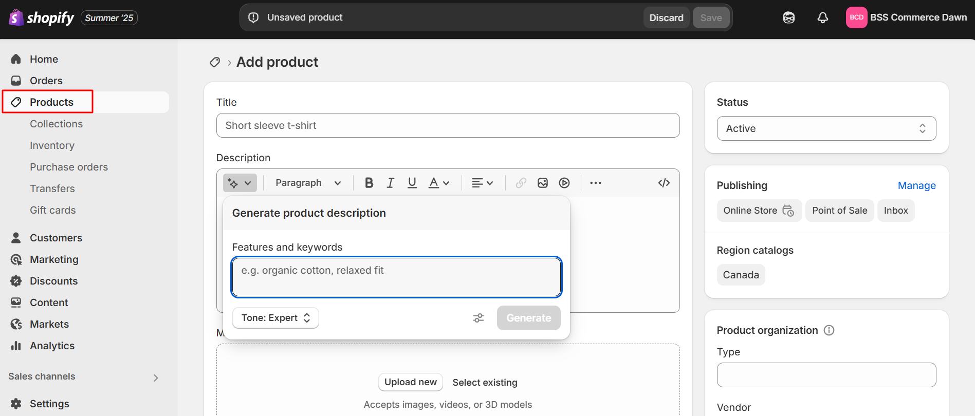 Shopify starter guide