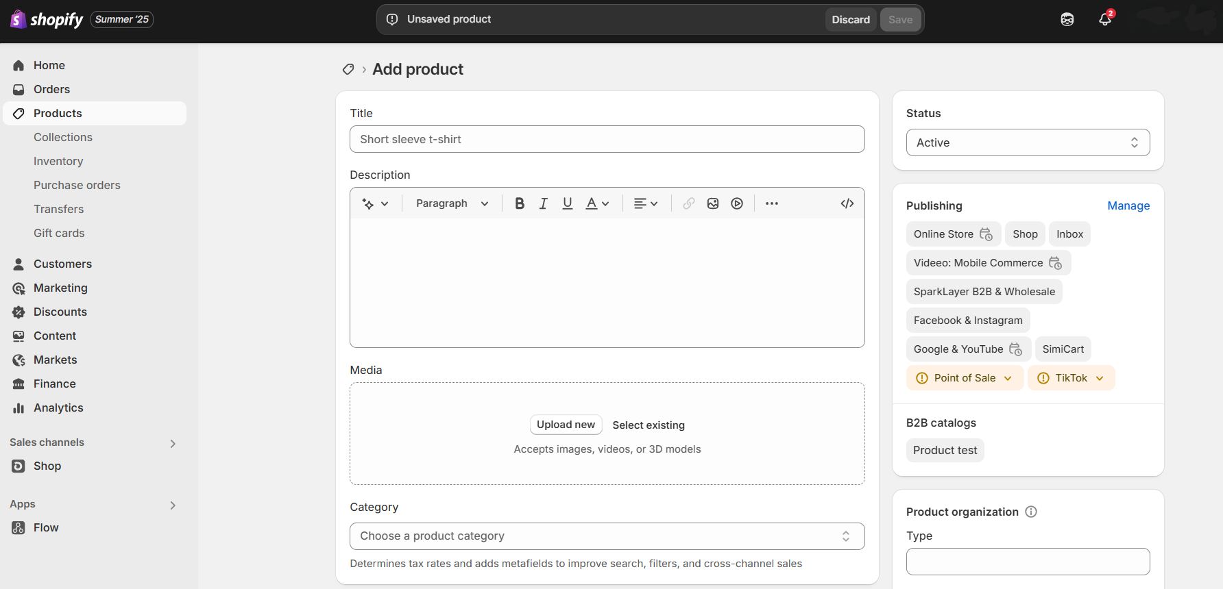 how does a shopify store work