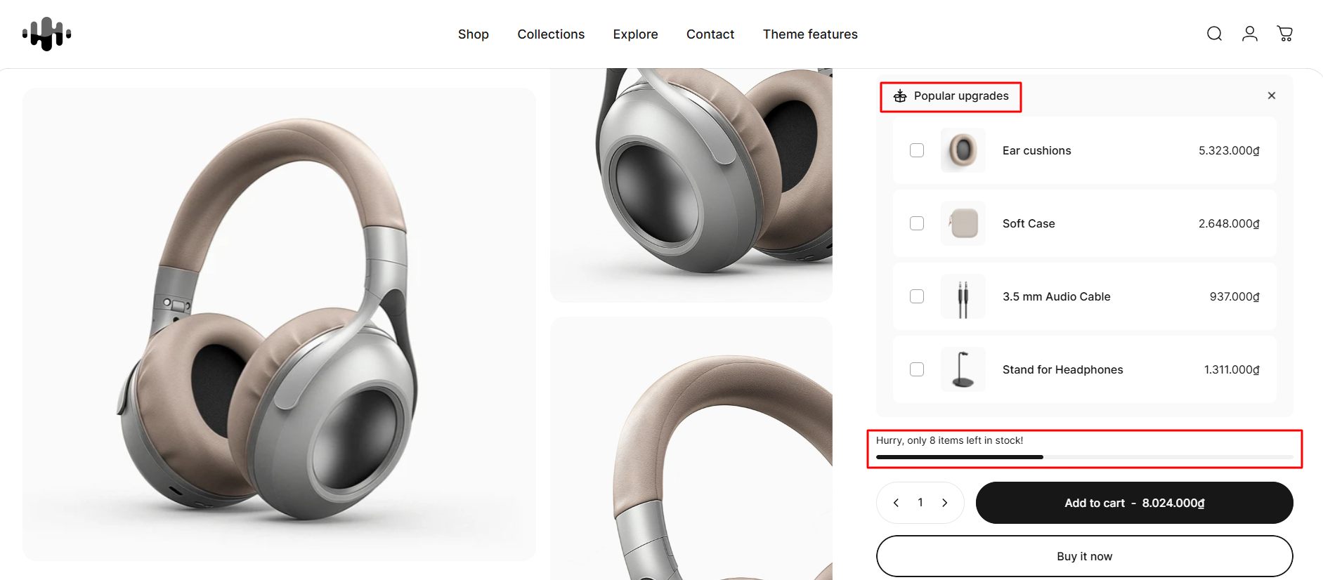 shopify theme concept
