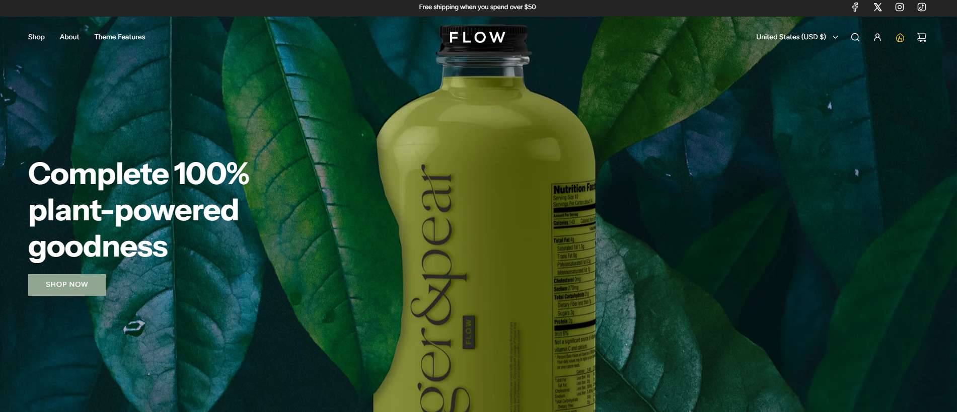 flow premium shopify theme