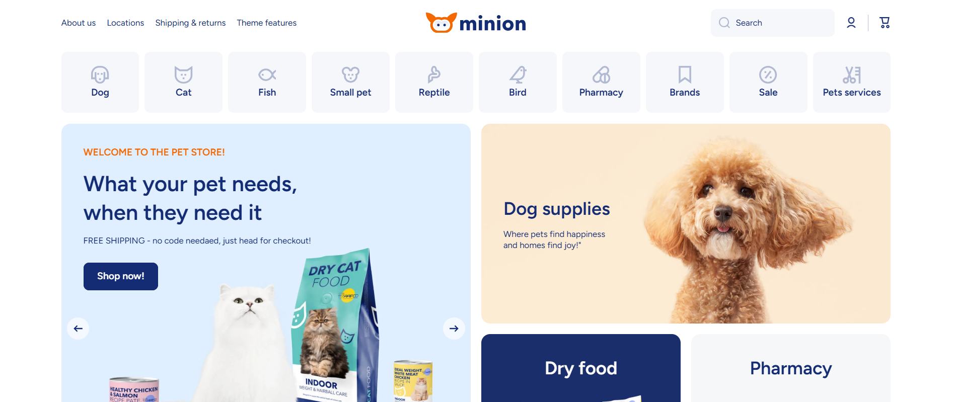 minion premium shopify theme