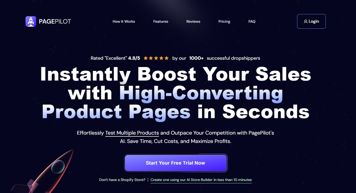 pagepilot ai website builder for shopify
