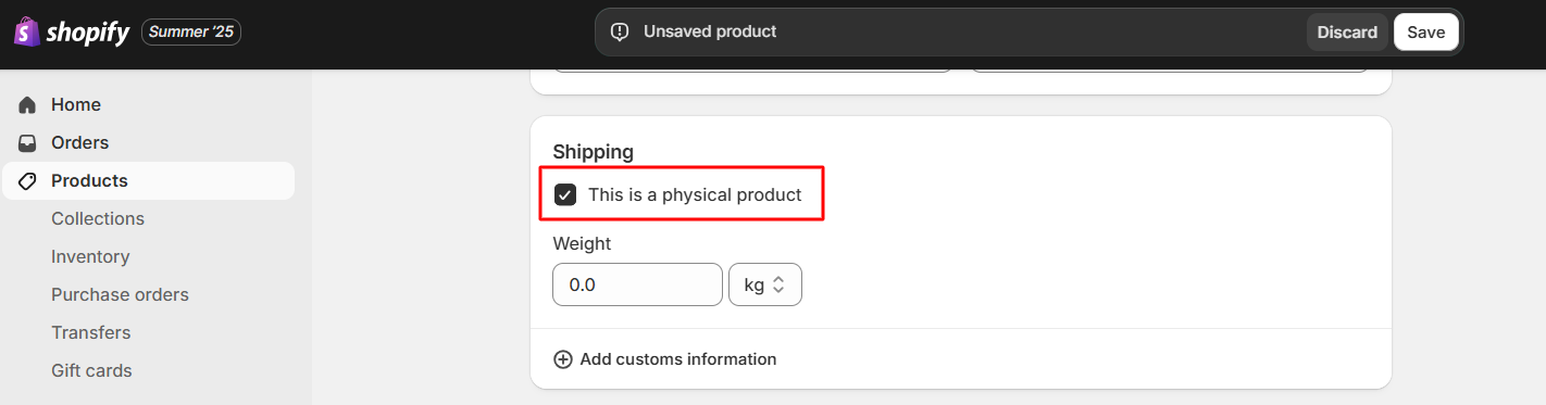 Confirm whether your books are physical or digital
