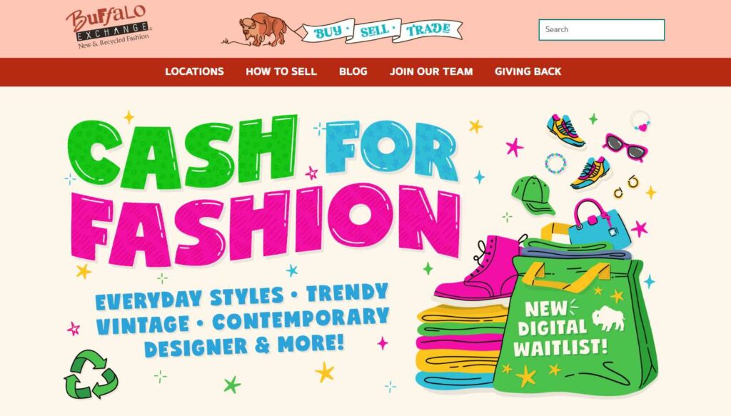 thrift store names ideas - Buffalo Exchange
