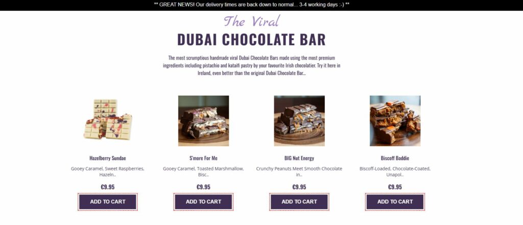 Sugar Plum Sweetery - chocolate business example