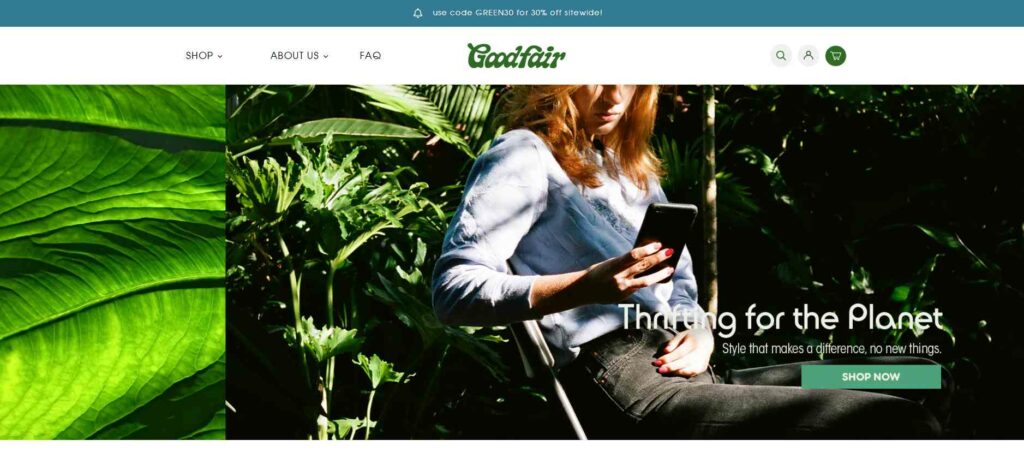 Shopify Thrift Store - Goodfair
