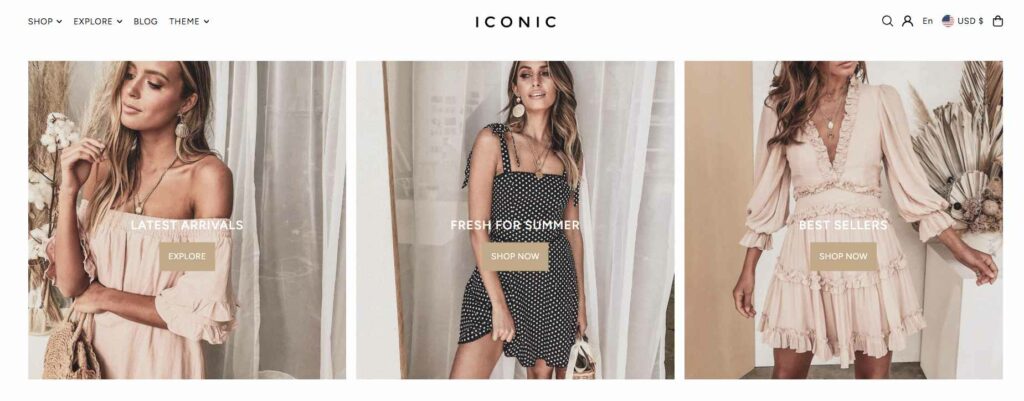 Icon theme - SEO Shopify theme