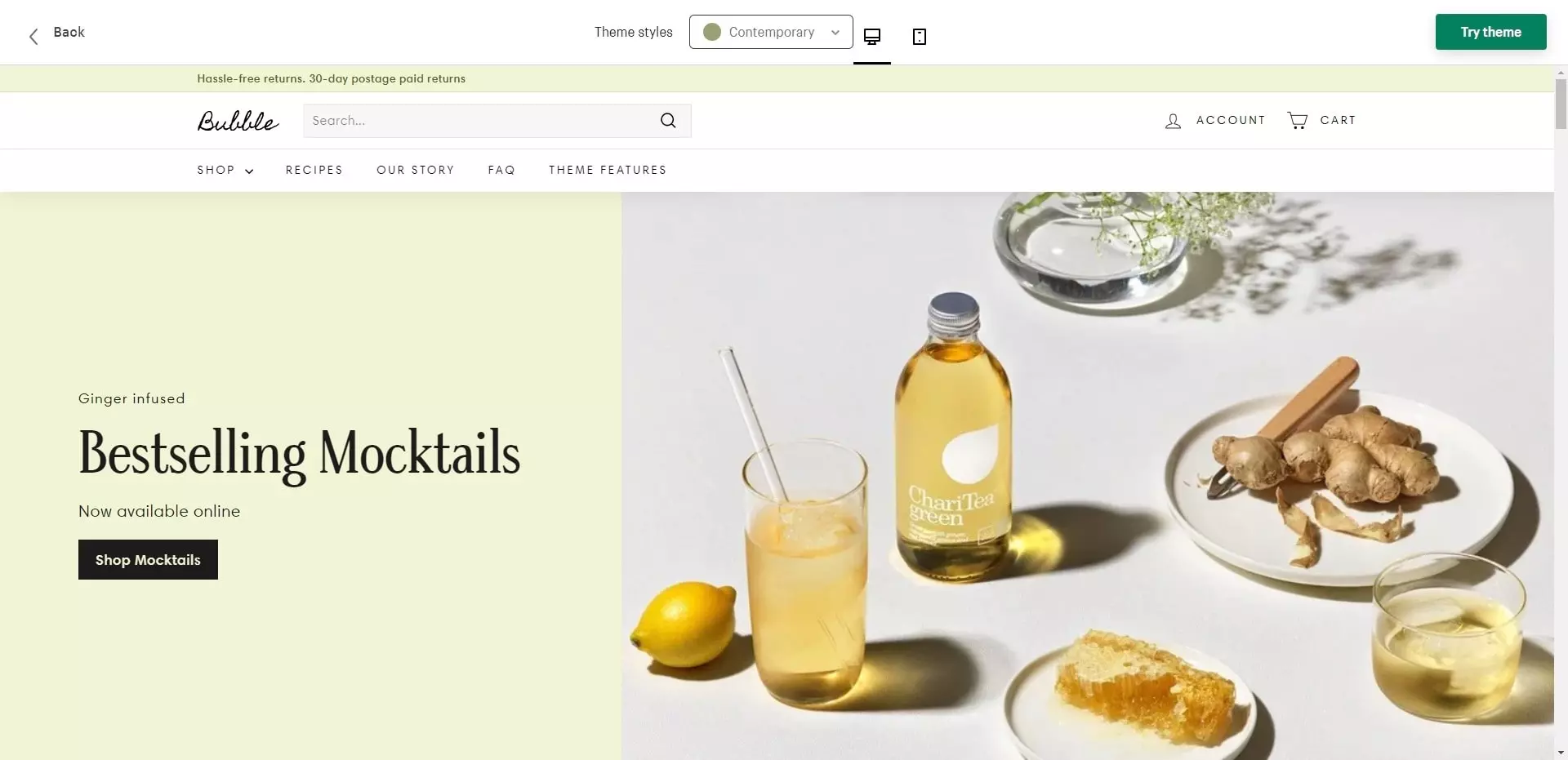 expanse shopify theme for seo